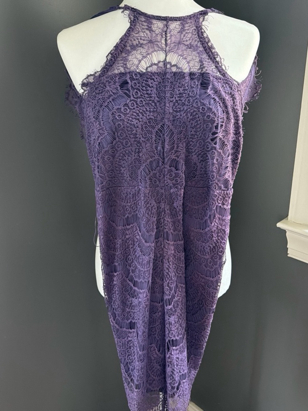 Free People Women’s Lace Chemise Dress Size XS - Purple